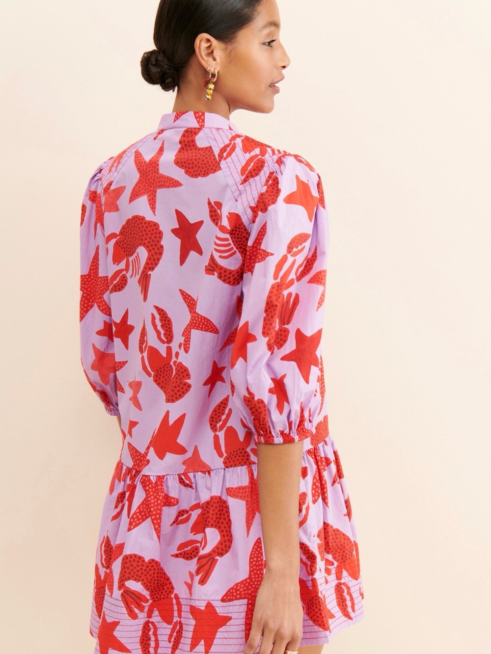 Lobster Sky Mini Dress - SIZE XS